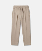 PLEATED TROUSERS BEIGE