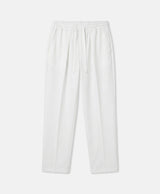 PLEATED TROUSERS VINTAGE WHITE