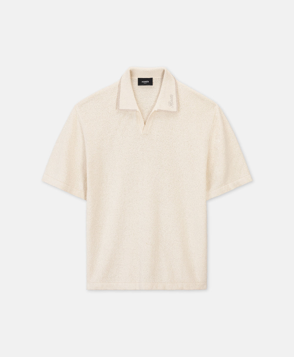 HOMIÉS BOUCLE POLO BEIGE