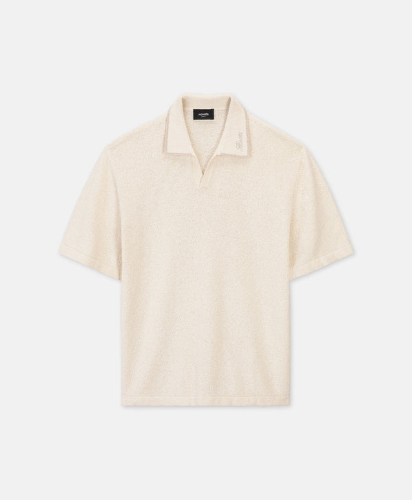 HOMIÉS BOUCLE POLO BEIGE