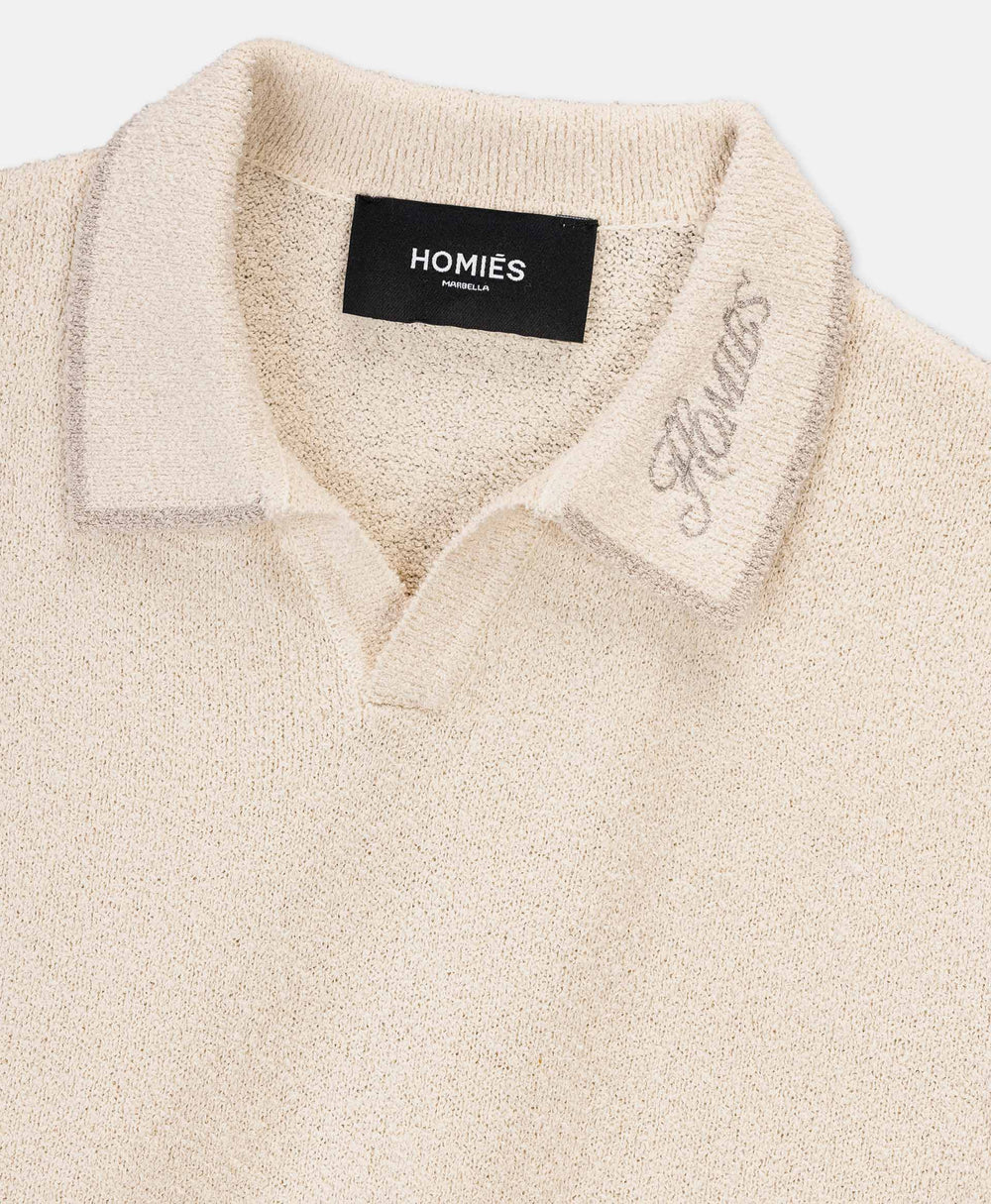HOMIÉS KIDS BOUCLE POLO BEIGE