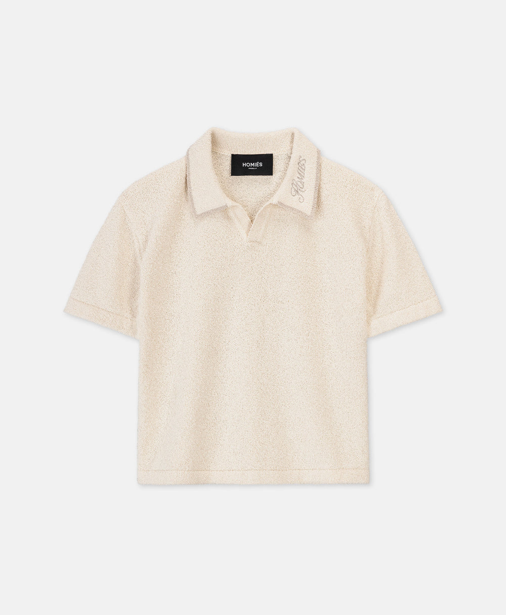 HOMIÉS KIDS BOUCLE POLO BEIGE