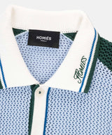 HOMIÉS POLO KNIT MULTICOLOR GREEN