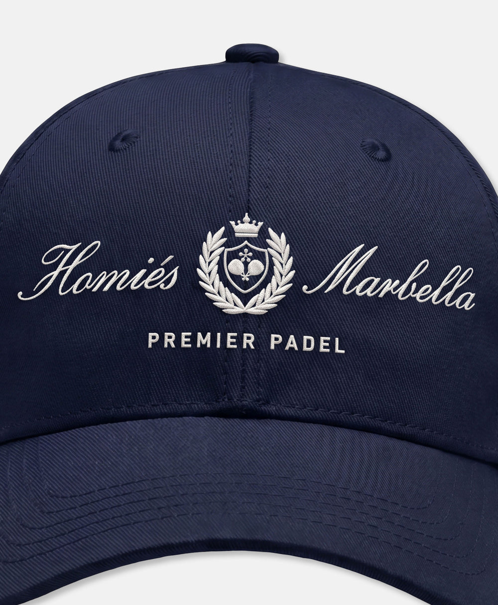 PREMIER PADEL CREST CAP NAVY