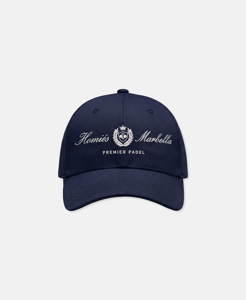 PREMIER PADEL CREST CAP NAVY
