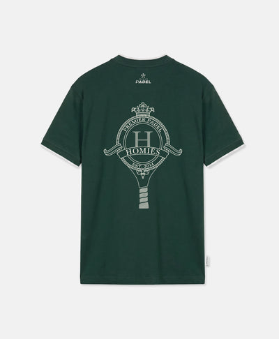 PREMIER PADEL CREST T-SHIRT GREEN