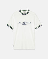 PREMIER PADEL CREST T-SHIRT VINTAGE WHITE