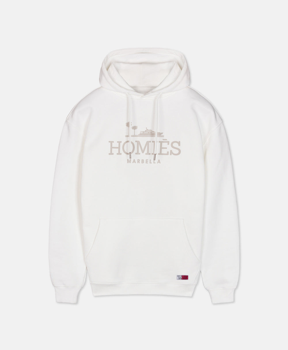 CLASSIC HOODIE QATAR EDITION VINTAGE WHITE