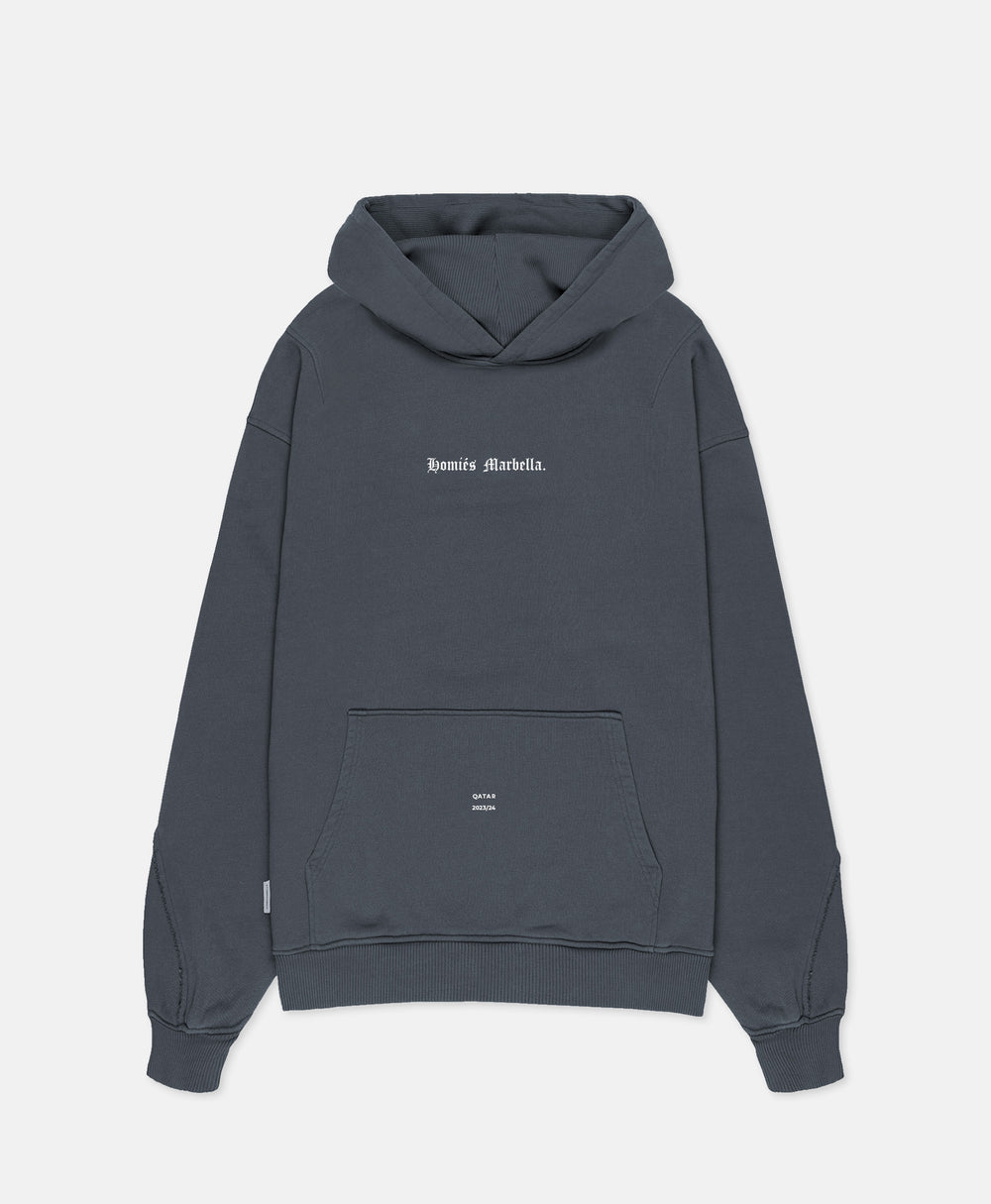 VIDEOGAME HOODIE QATAR EDITION VINTAGE GREY