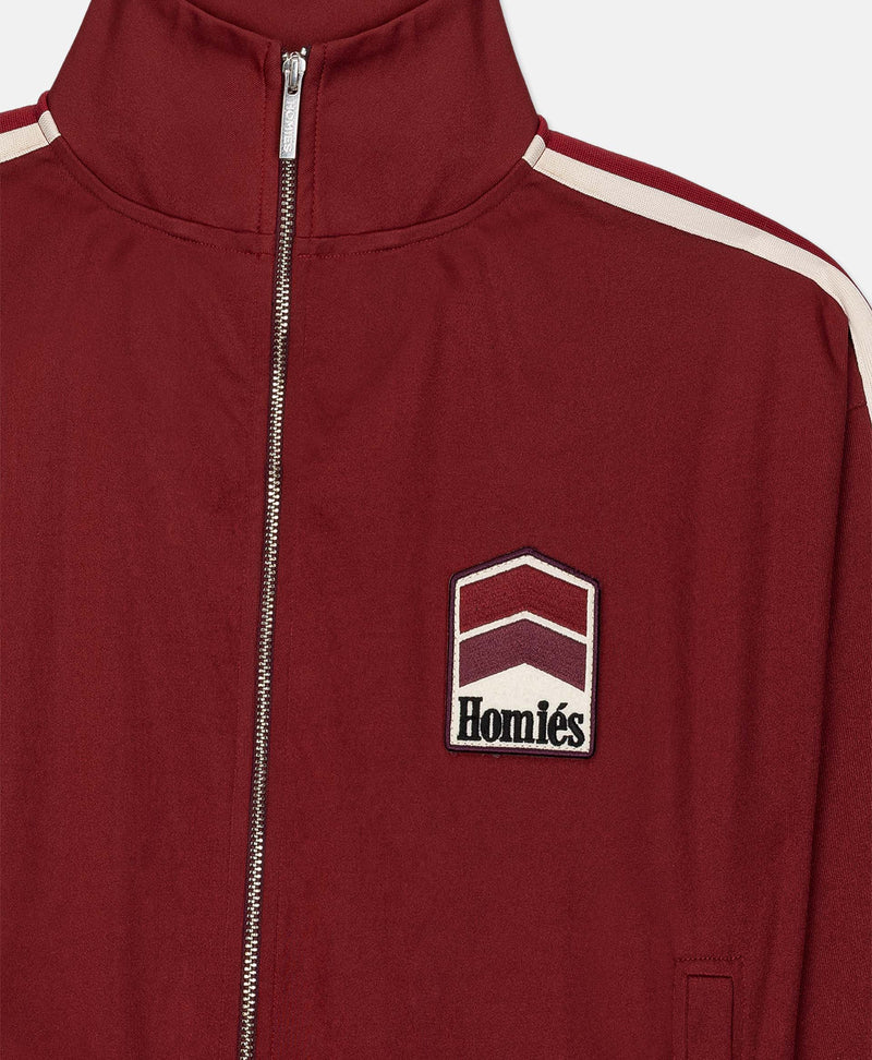 RACING TRACK JACKET BURGUNDY
