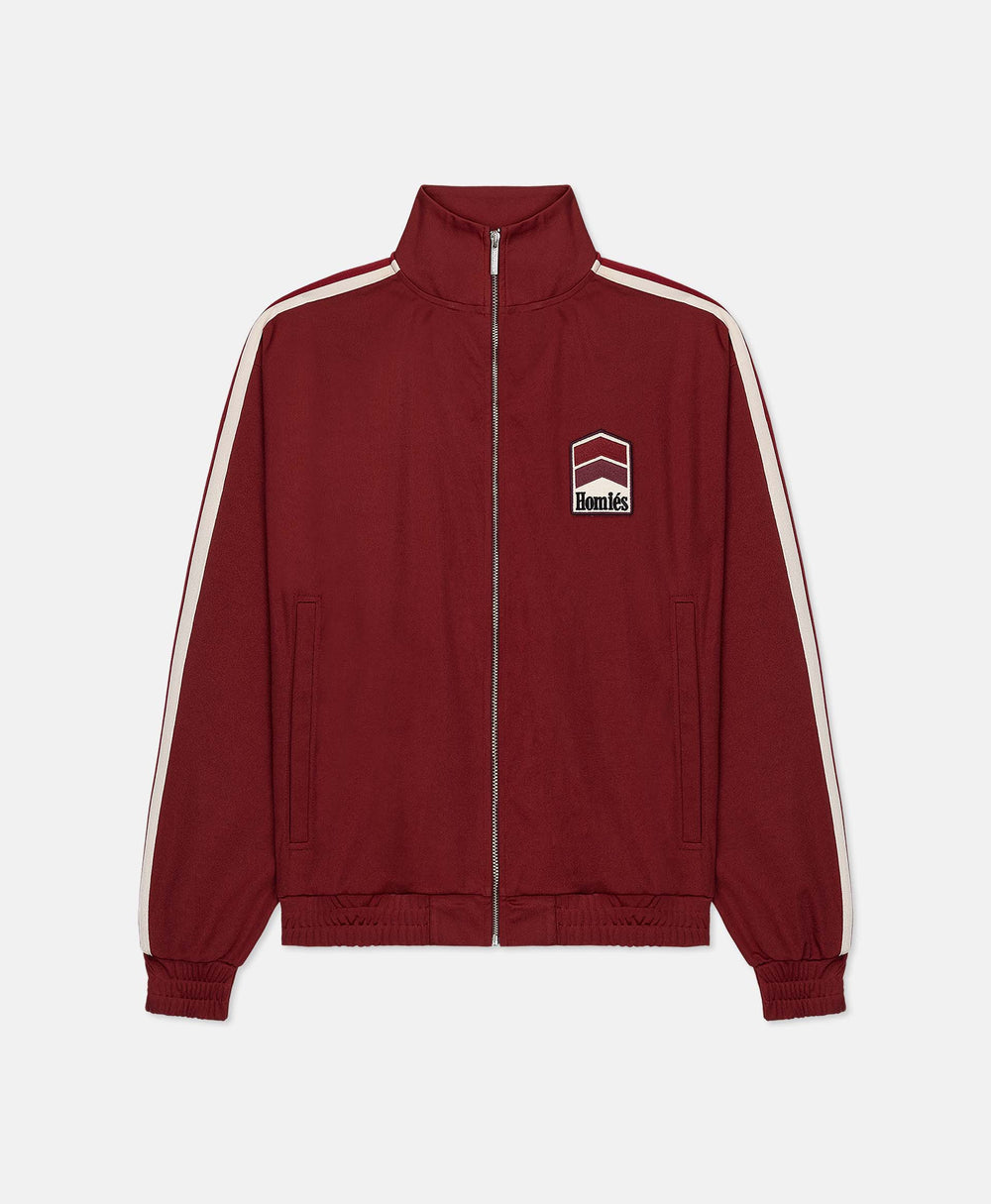 RACING TRACK JACKET BURGUNDY