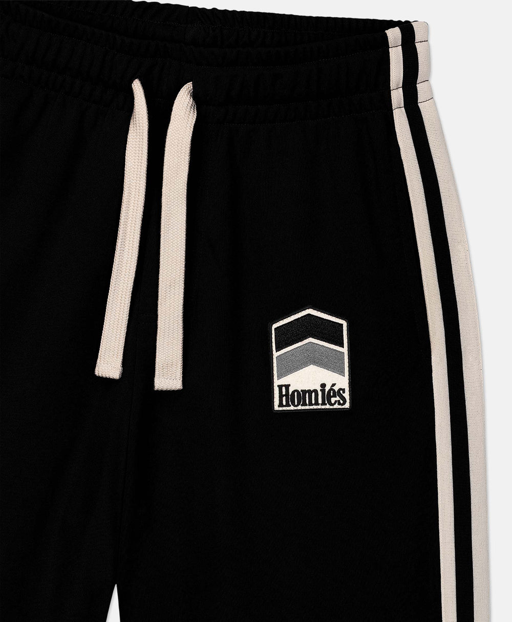 RACING TRACK PANTS BLACK