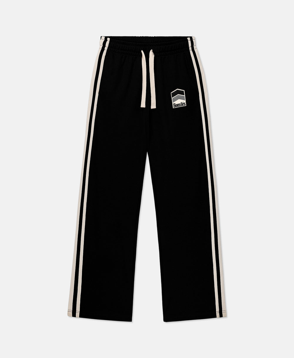 RACING TRACK PANTS BLACK