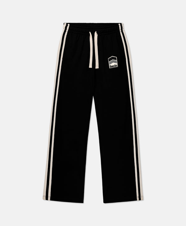 RACING TRACK PANTS BLACK