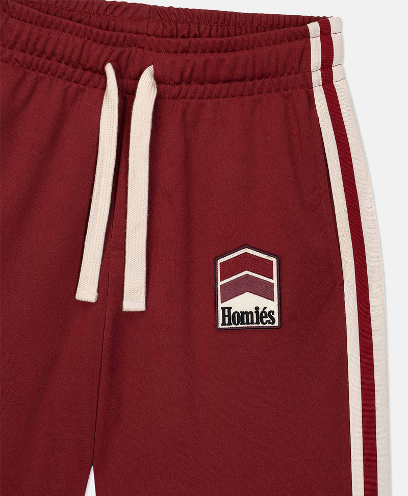 RACING TRACK JACKET SET BURGUNDY