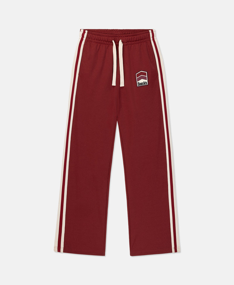 RACING TRACK JACKET SET BURGUNDY