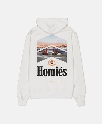 RACING LIMITED HOODIE VINTAGE WHITE