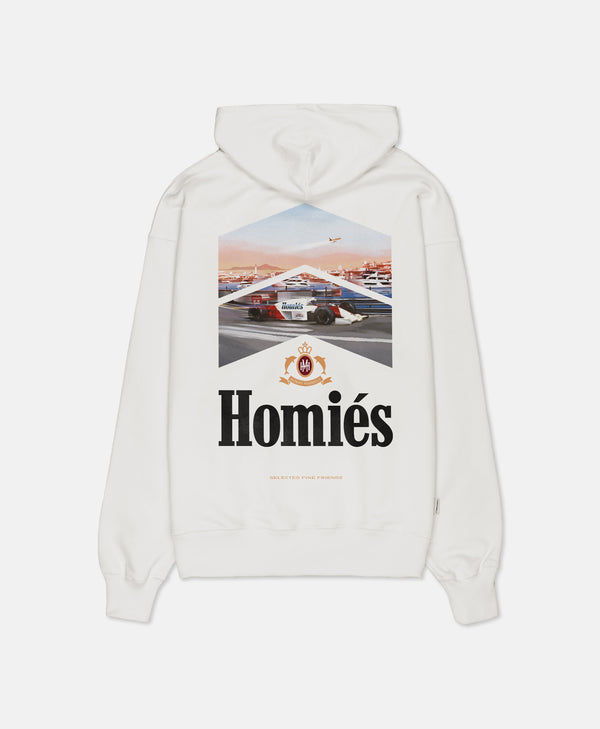 RACING LIMITED HOODIE VINTAGE WHITE