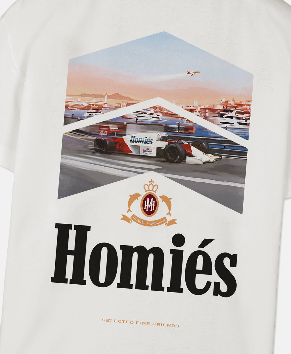 RACING LIMITED T-SHIRT VINTAGE WHITE