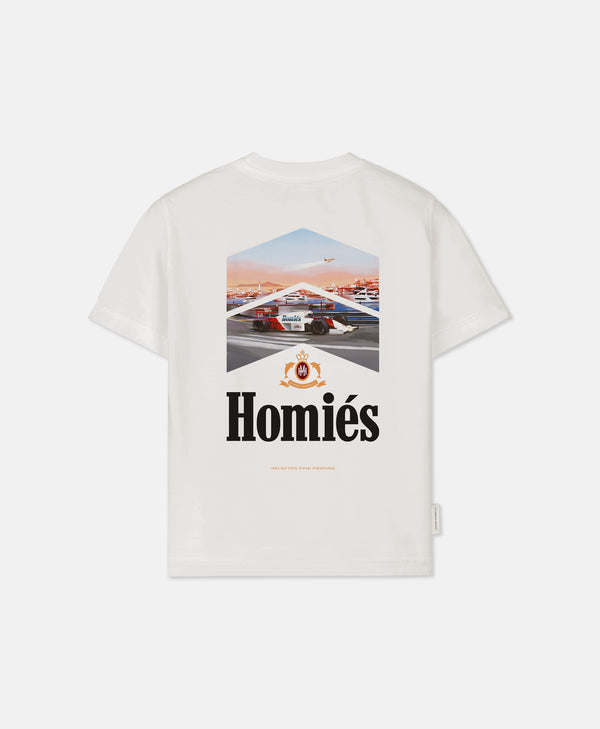 RACING LIMITED KIDS T-SHIRT VINTAGE WHITE