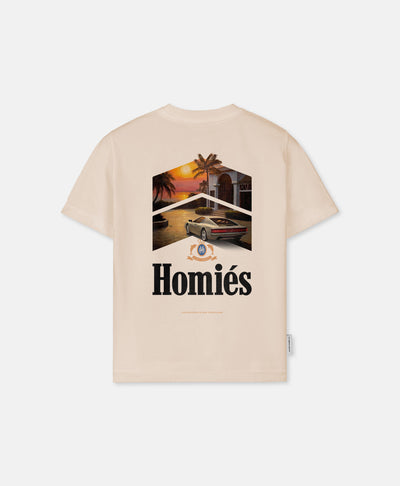 RACING KIDS T-SHIRT SPECIAL EDITION AUTO BEIGE