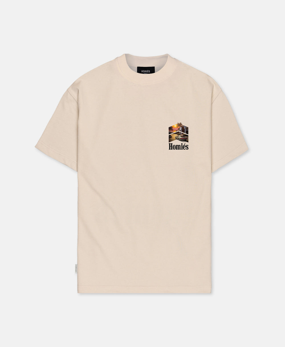 RACING T-SHIRT SPECIAL EDITION AUTO BEIGE