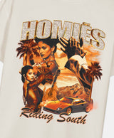 RIDING SOUTH T-SHIRT VINTAGE WHITE