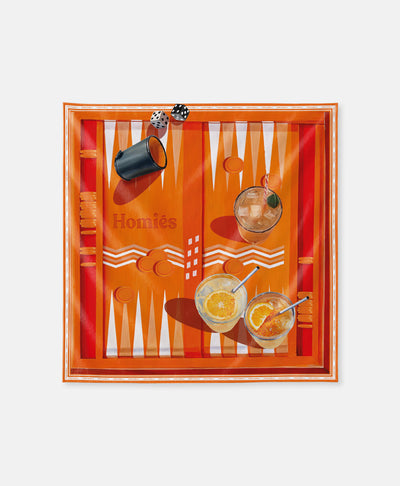 BACKGAMMON SCARF
