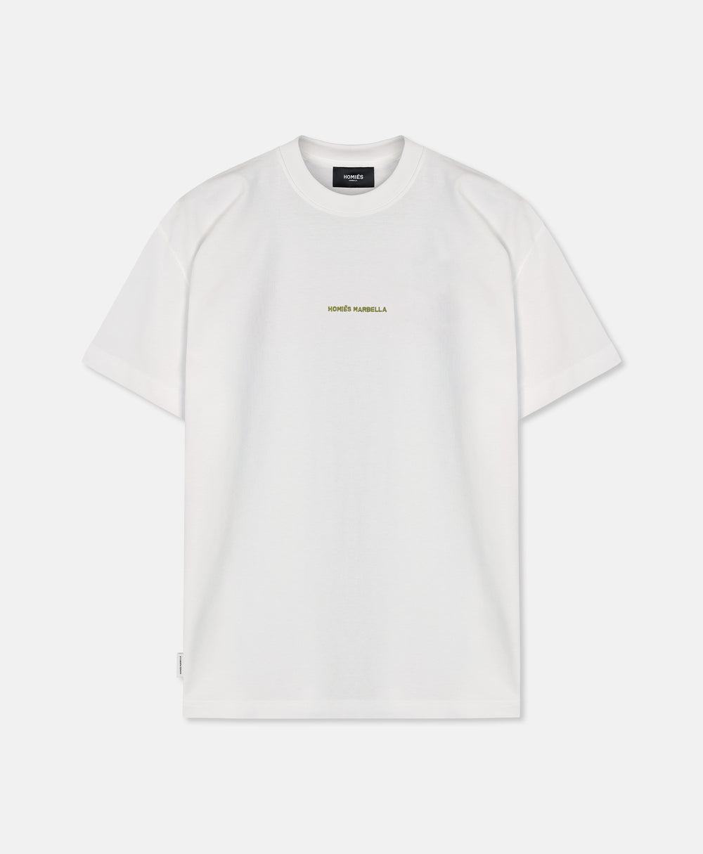 SLOW LIFE T-SHIRT VINTAGE WHITE