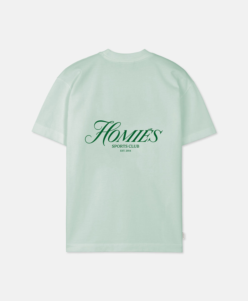 HOMIÉS SPORTS CLUB T-SHIRT MINT GREEN