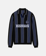 STRIPED POLO COTTON KNIT