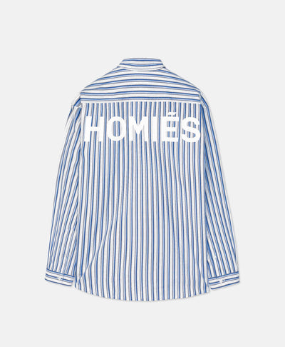 STRIPES SHIRT BLUE