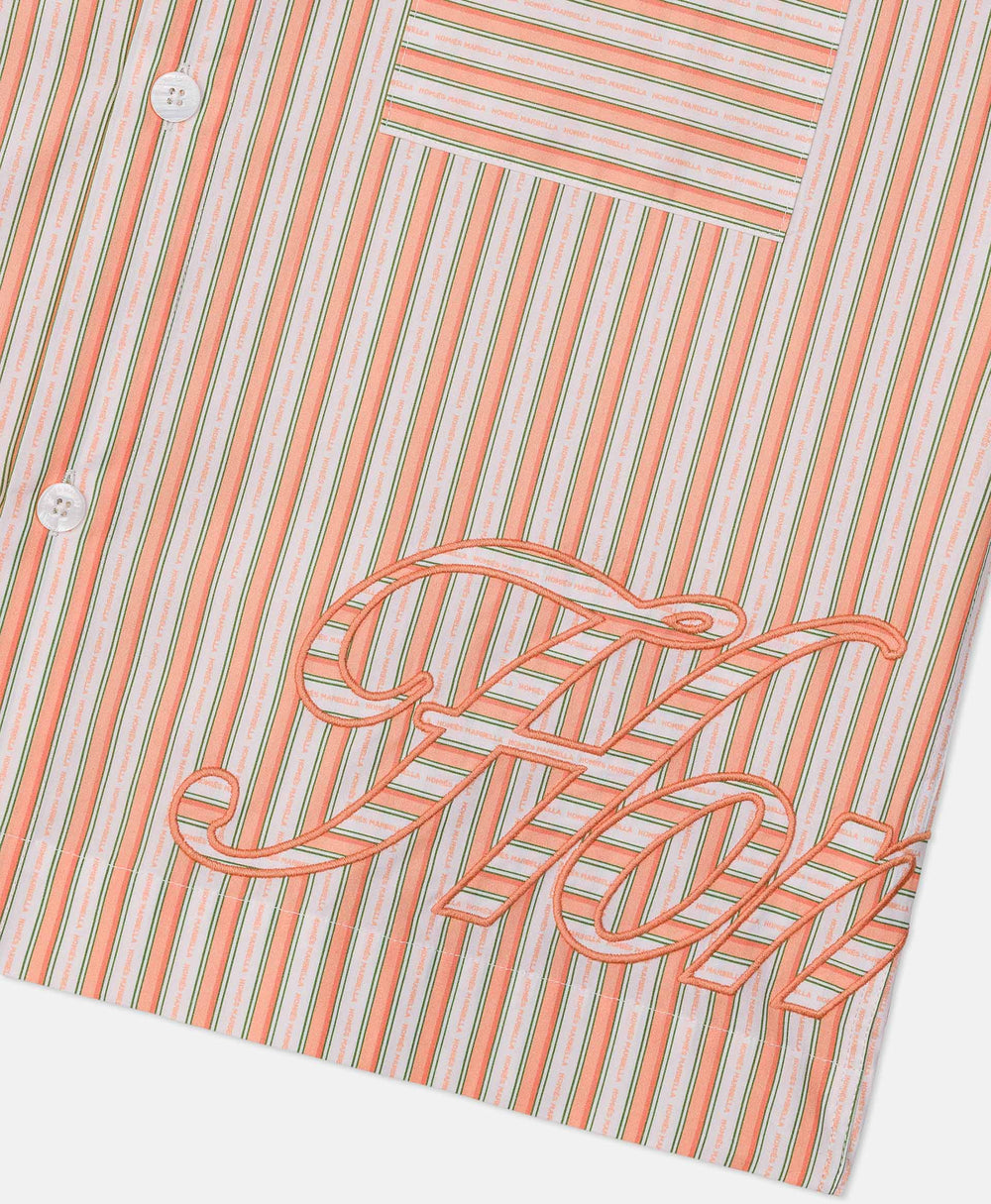 STRIPES SHIRT ORANGE