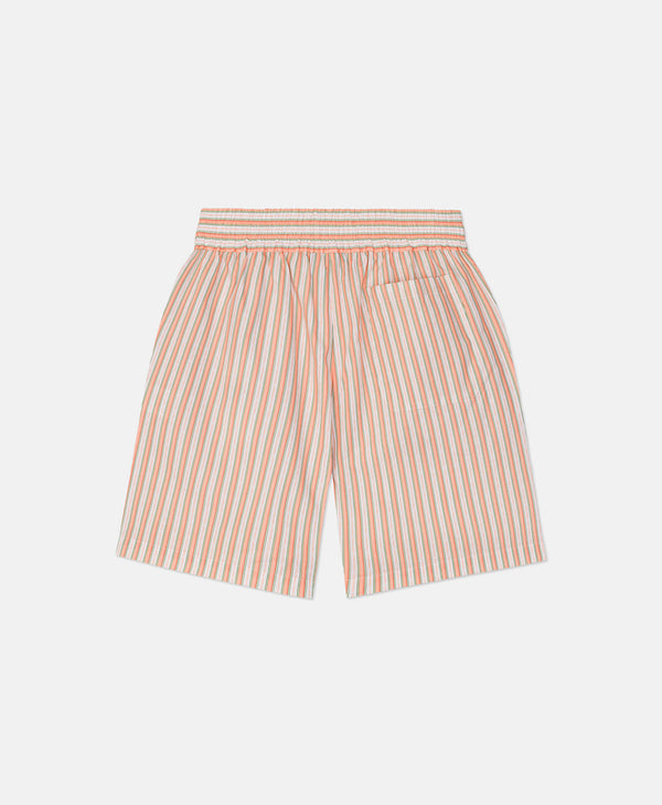 STRIPES MAN SHORTS ORANGE