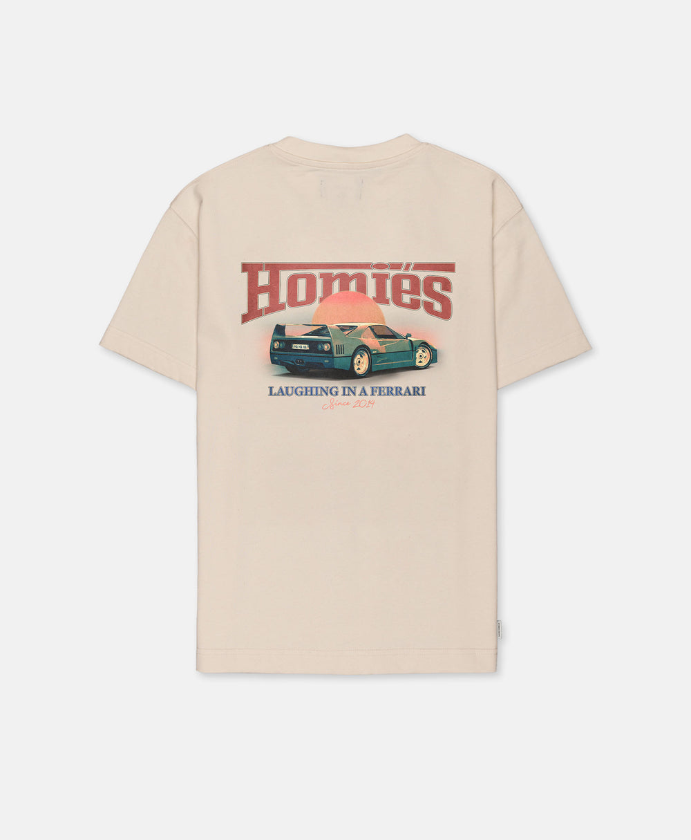 SUNSET BOULEVARD T-SHIRT BEIGE