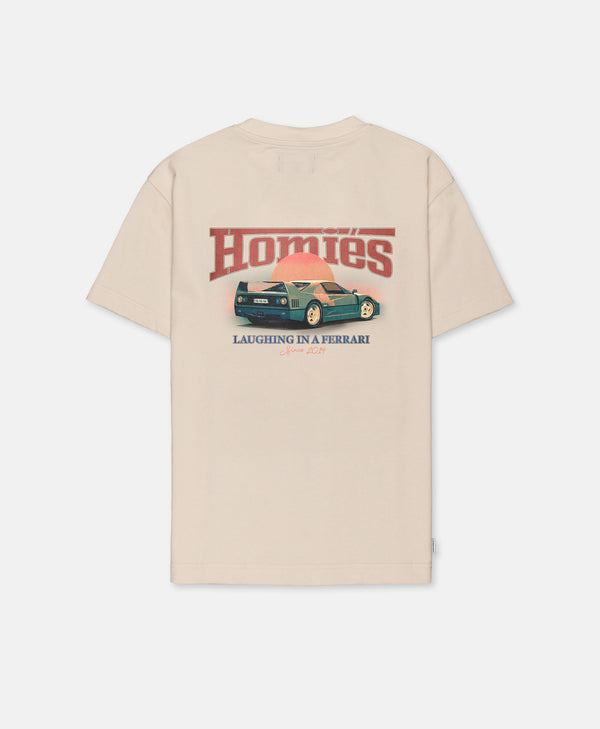 SUNSET BOULEVARD T-SHIRT BEIGE