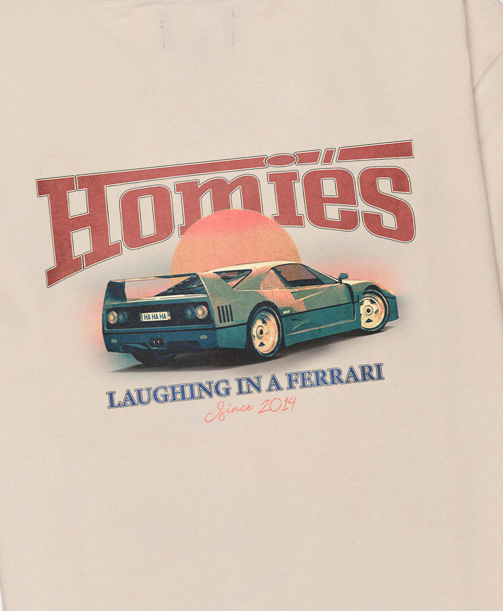 SUNSET BOULEVARD T-SHIRT BEIGE