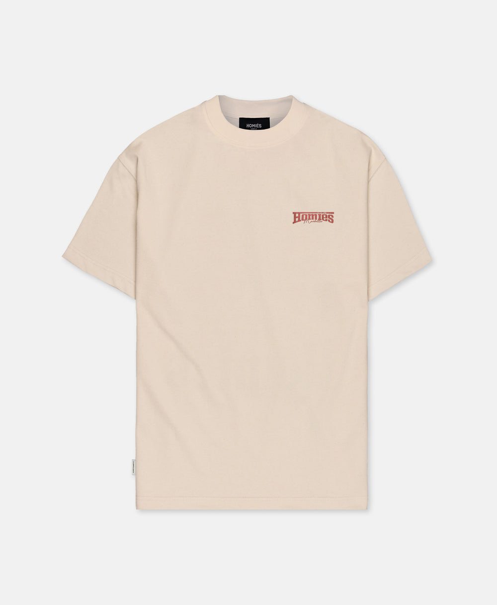 SUNSET BOULEVARD T-SHIRT BEIGE