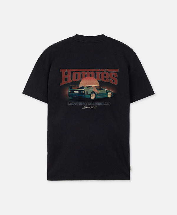 SUNSET BOULEVARD T-SHIRT BLACK