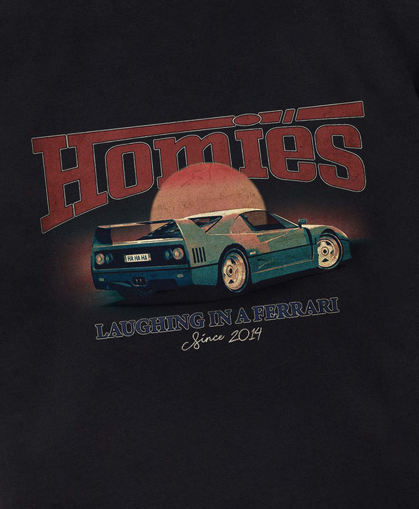 SUNSET BOULEVARD T-SHIRT BLACK