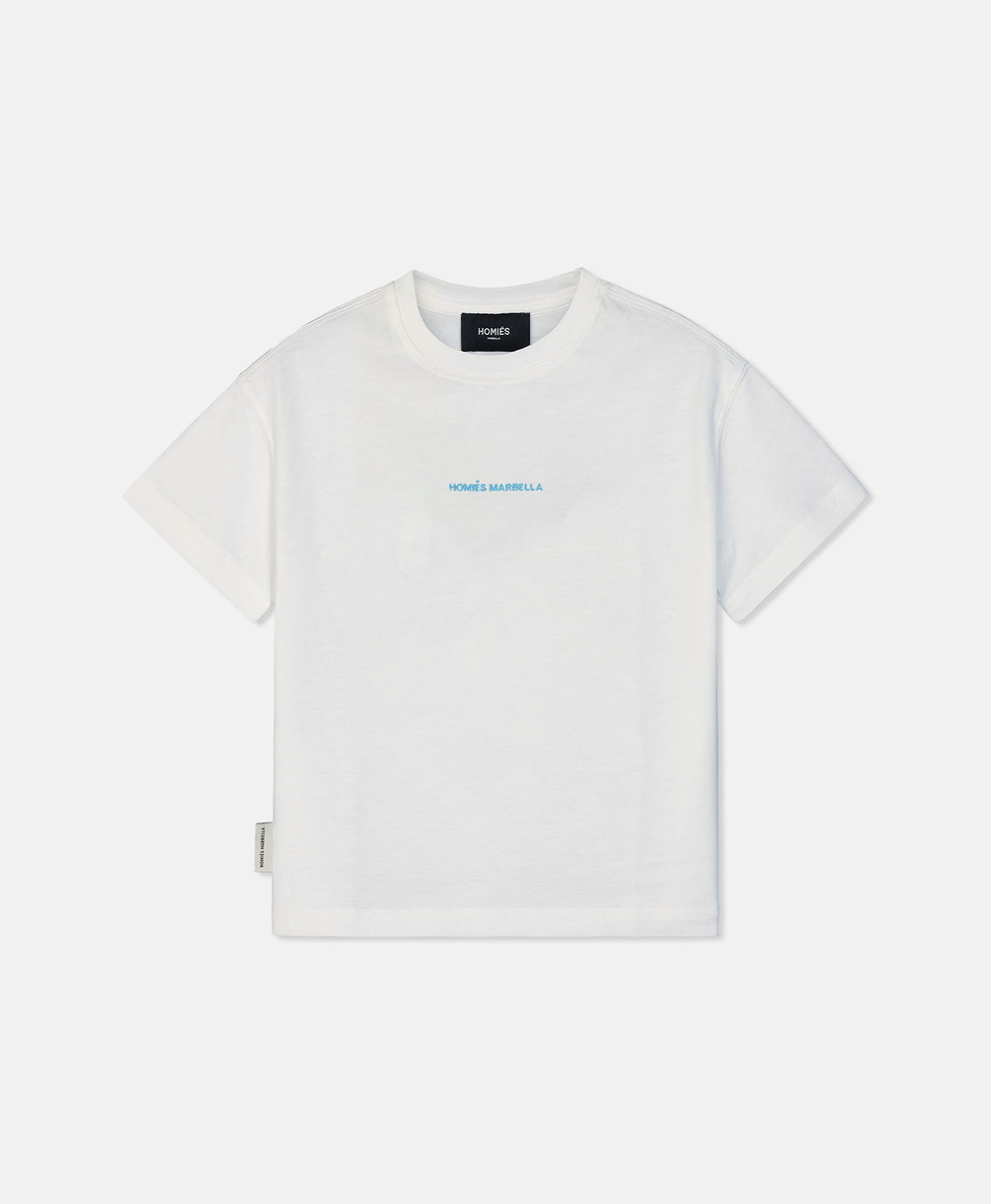 SUNSET & NO SIGNAL KIDS T-SHIRT WHITE