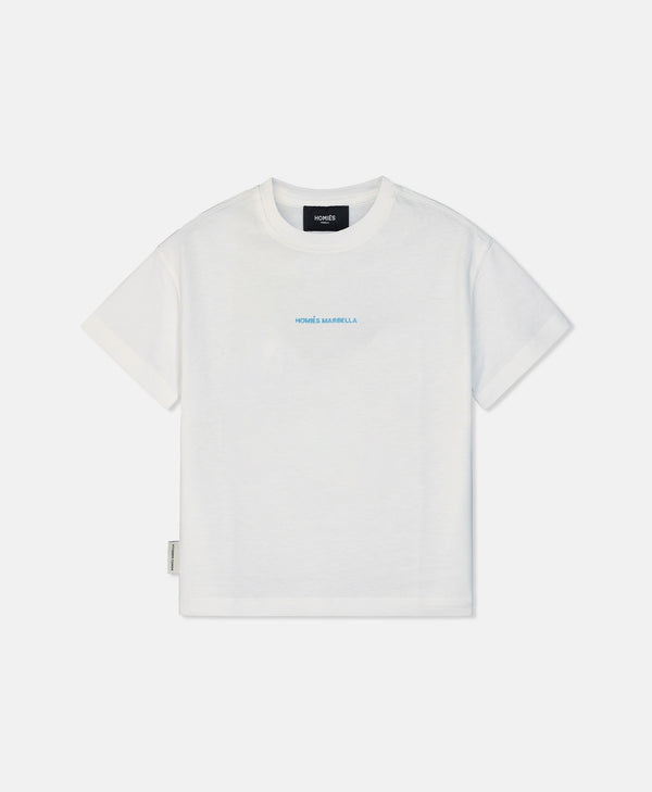 SUNSET & NO SIGNAL KIDS T-SHIRT WHITE