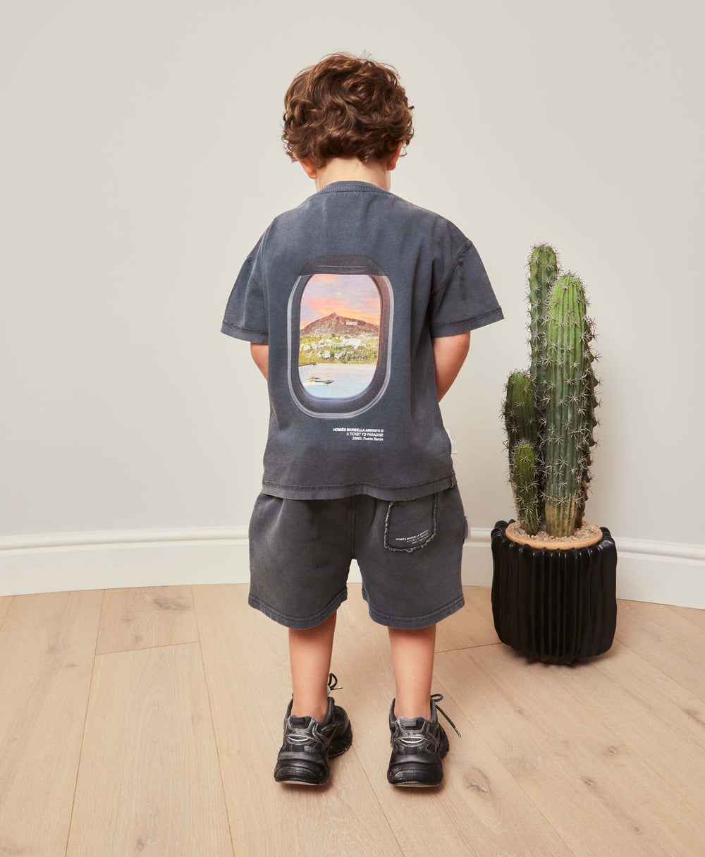 VIDEOGAME 5.0 KIDS SHORTS VINTAGE GREY
