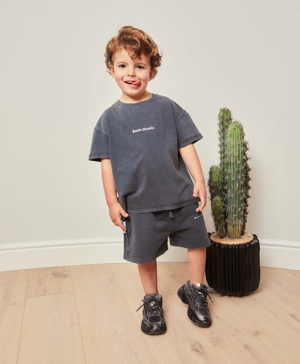 VIDEOGAME 5.0 KIDS SHORTS VINTAGE GREY