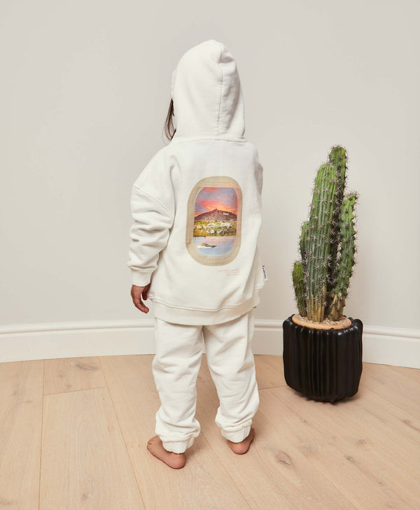 VIDEOGAME 5.0 KIDS ZIPPER HOODIE VINTAGE WHITE