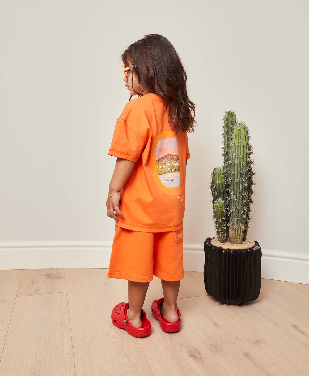 VIDEOGAME 5.0 KIDS SHORTS ORANGE