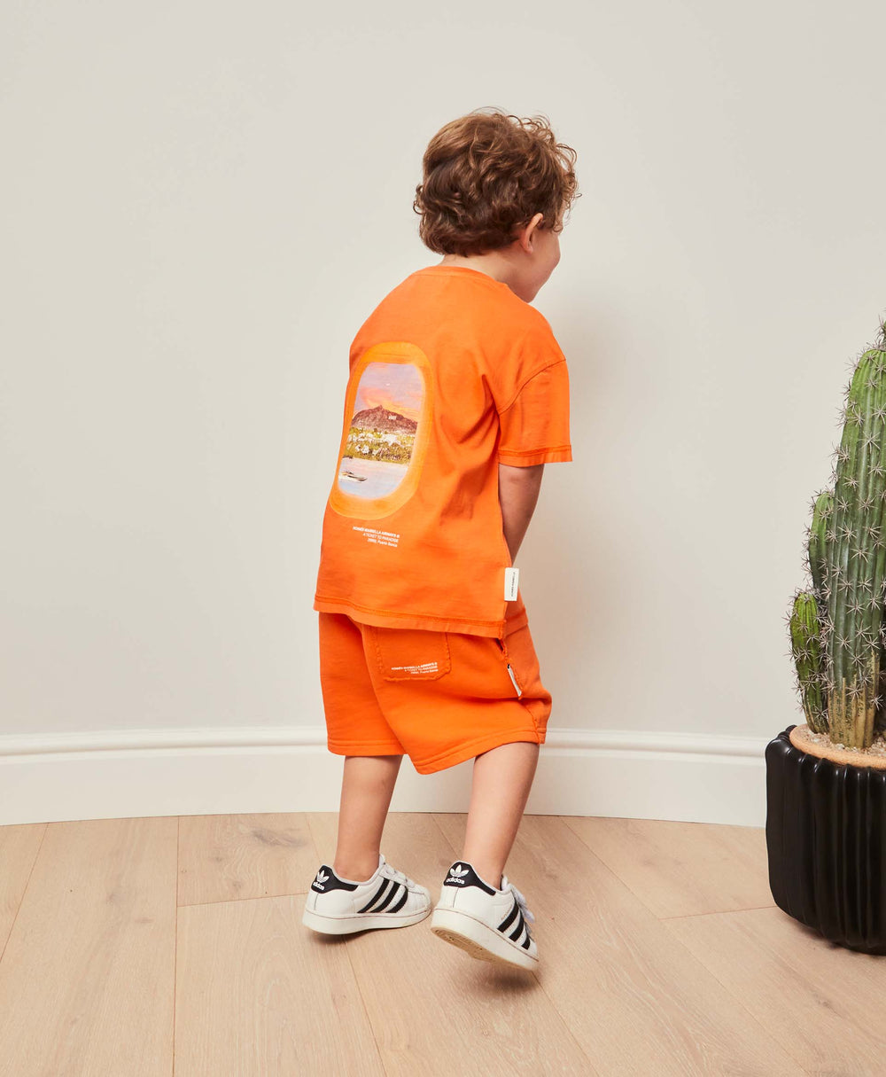 VIDEOGAME 5.0 KIDS SHORTS ORANGE