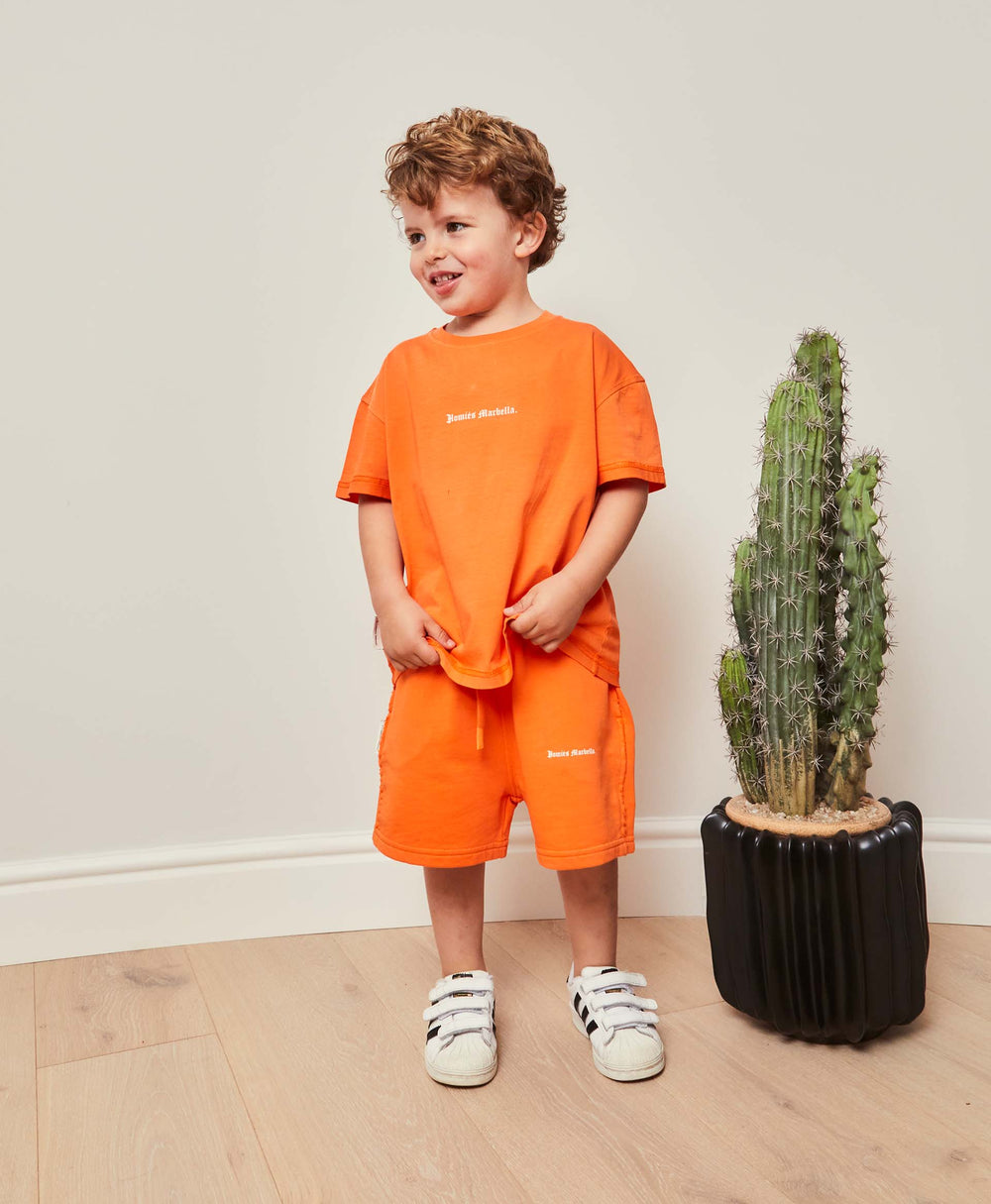 VIDEOGAME 5.0 KIDS SHORTS ORANGE
