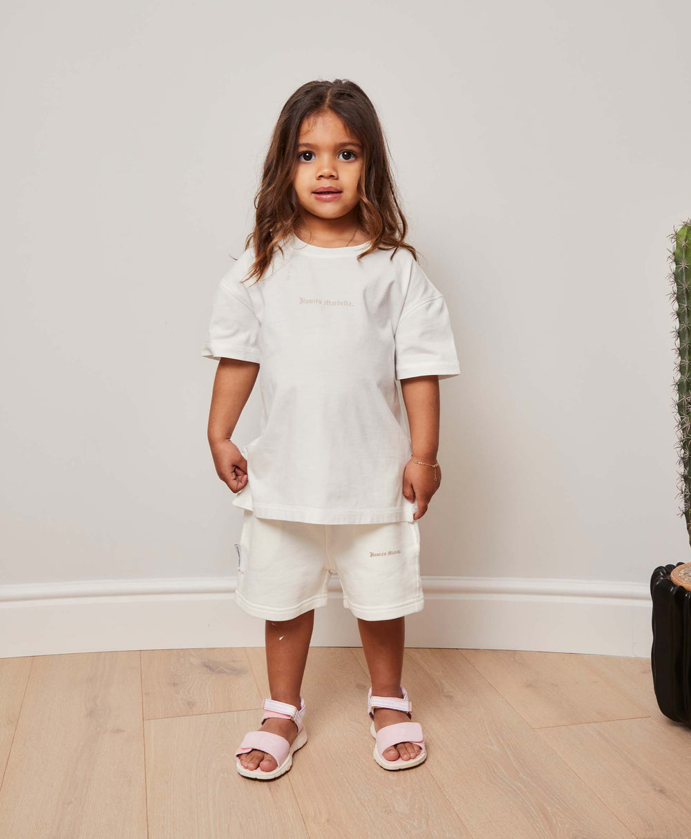 VIDEOGAME 5.0 KIDS SHORTS VINTAGE WHITE