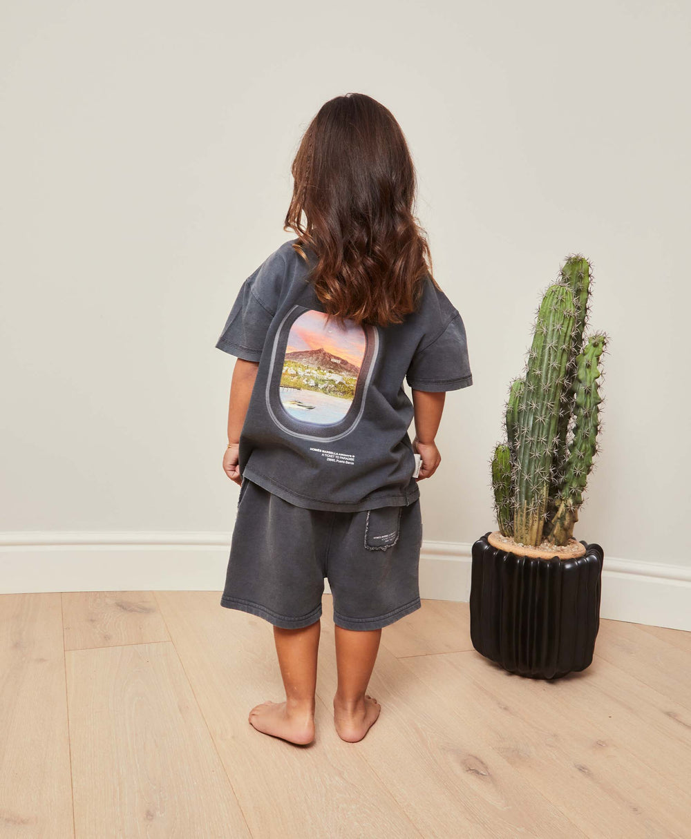 VIDEOGAME 5.0 KIDS SHORTS VINTAGE GREY